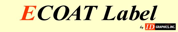 Ecoat Label